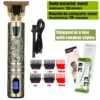T9 Hair Clipper Repair Beard Shaving Body Hair Trimmer Clippers Electric Machine Men Haircut Machine 0mm Barber Shaver - Imagen 12