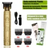 T9 Hair Clipper Repair Beard Shaving Body Hair Trimmer Clippers Electric Machine Men Haircut Machine 0mm Barber Shaver - Imagen 17