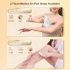 Hair Laser Depilator Electric Painless Depilator Home IPL Pulses Hair Removal Handset Women Men Painless Razor Tool - Imagen 12