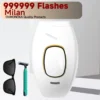 IPL Hair Removal Device 999999 Flashes  Permanent Epilator Body Treament Home Use for Women Men Facial Shaver Cutting Machine - Imagen 9